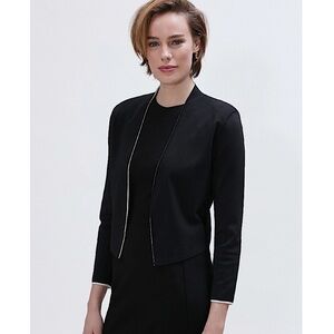MM Lafleur Remarkable Woman Jardigan Jacket Cardigan Open Front Blazer Flawed
